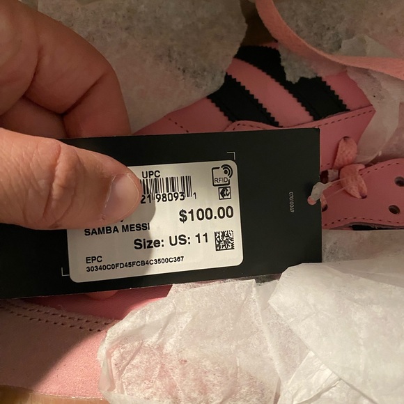 Adidas Samba Messi Men’s Shoes Black (see description) - Picture 5 of 5